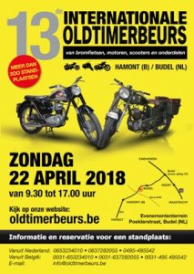 affiche oldtimerbeurs 2018 budel